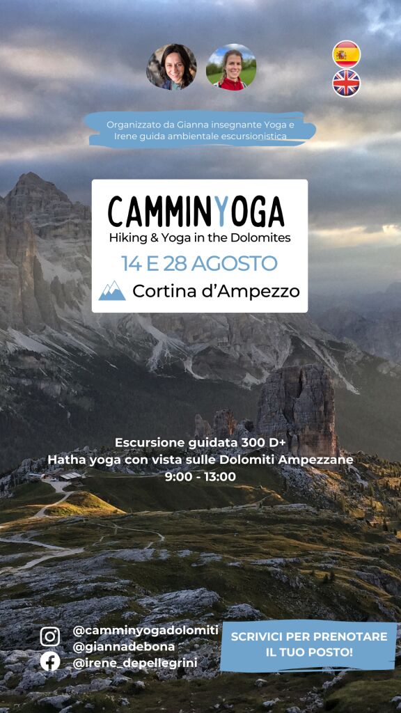 CAMMINYOGA A CORTINA D'AMPEZZO