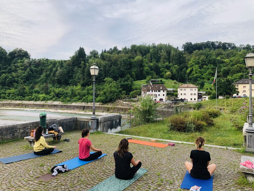 YOGA CON GIANNA A BELLUNO CITY!