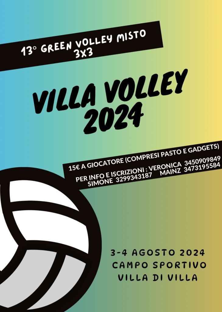 Villa volley 2024